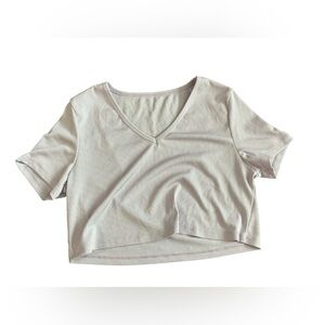 💜SHEIN Purple Crop T-Shirt Short Sleeves